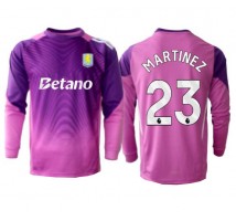 Aston Villa Emiliano Martinez #23 Bramkarskie Koszulka Trzecia 2025-26 Długi Rękaw